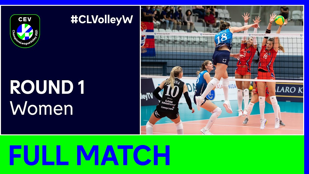 Vasas Óbuda BUDAPEST vs. Dinamo MOSCOW - CEV Champions League Volley 2021 Women Round 1