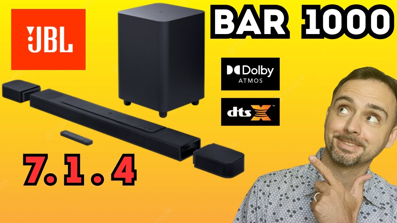 🔥 Soundbar JBL BAR 1000 ATMOS 7.1.4 🔥 A MINHA ESCOLHA