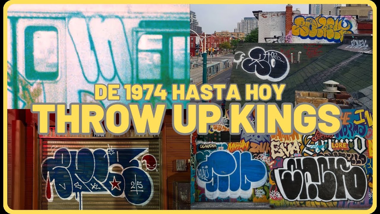 ▶️ THROW UP GRAFFITI:  Historia, Referentes y vuestras piezas