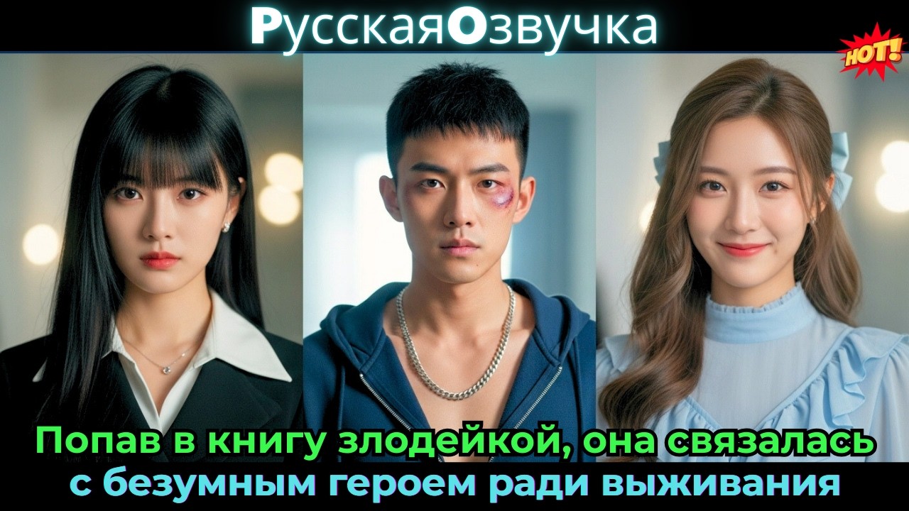 Попав в книгу злодейкой, она связалась с безумным героем ради выживания