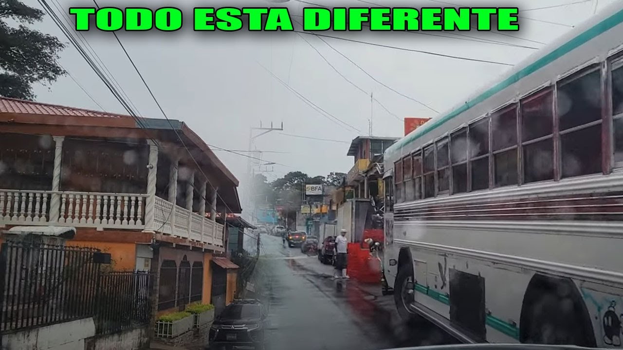 VIAJANDO DESDE EL  CANTON LAS PILAS HACIA CHALATENANGO  ASI HA CAMBIADO  TODO