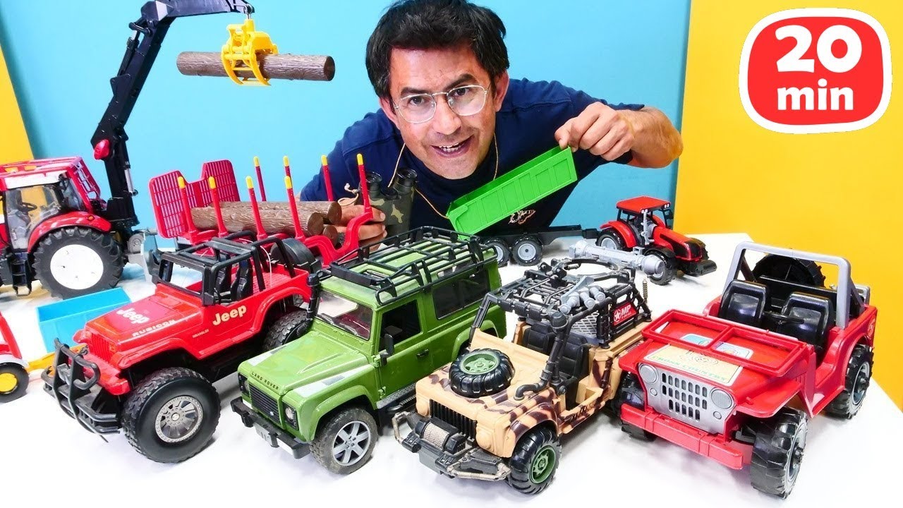 Nail Baba ile Jipler, Traktörler ve Eğlenceli Balık Avı 🚜🚙🐟