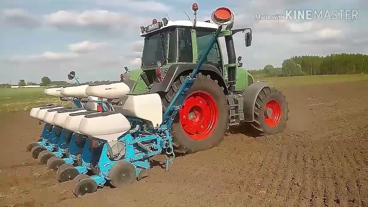FENDT 415 és 6 SOROS KUKORICA VETŐGÉP (kukorica vetés)   /MTZ Agro Vlog/