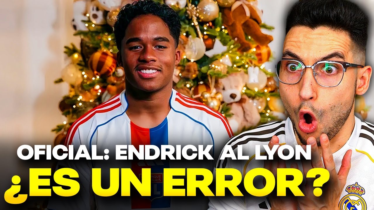 🚨OFICIAL: ENDRICK CEDIDO al LYON ¿OTRA NEGLIGENCIA del REAL MADRID?
