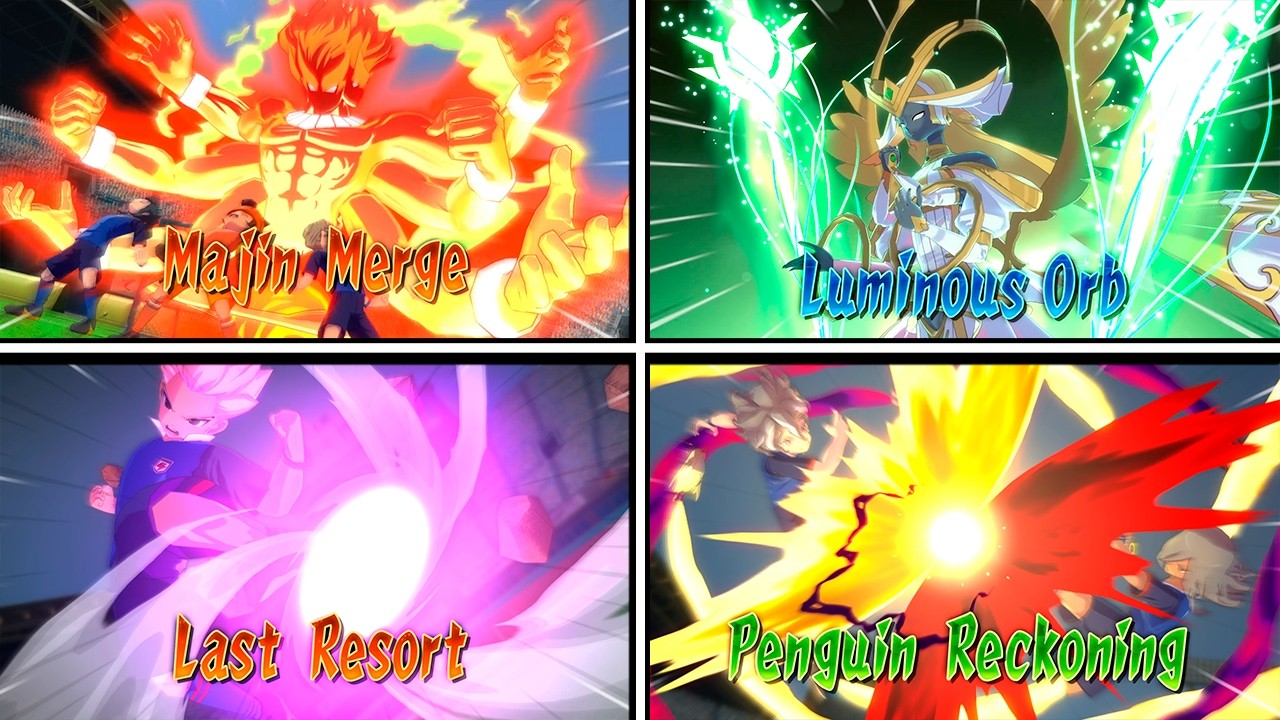All new Special Moves in Inazuma Eleven Victory Road (Orion update)