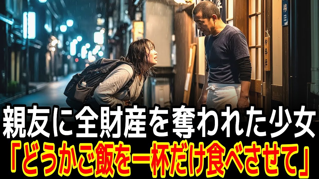 親友に全財産を奪われた少女「どうかご飯を一杯だけ食べさせて」|感動の実話|衝撃の逆転劇|人生ドラマ|