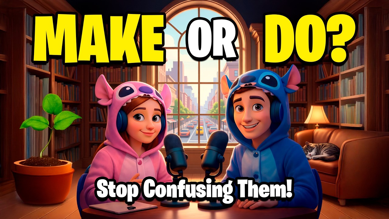 MAKE vs DO - Перестаньте путать эти глаголы! | Английская грамматика легко и просто 🎙️😎