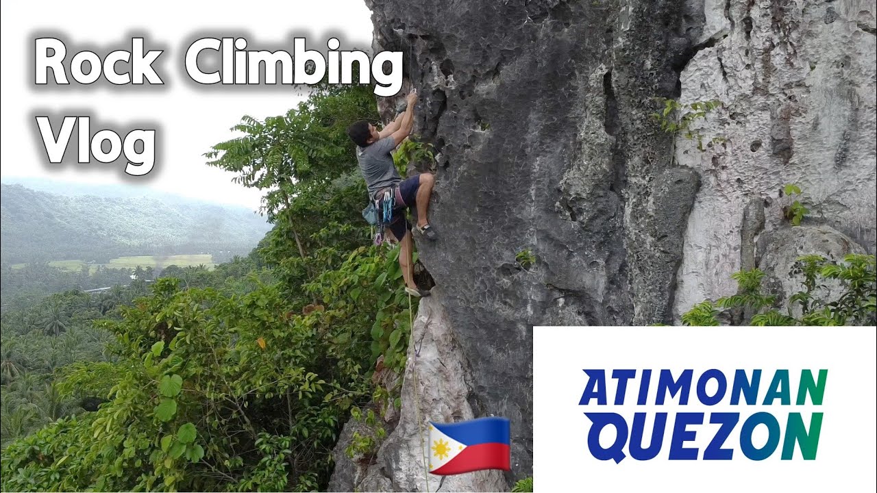 MUST TRY rock climbing spot in the Philippines! Majestic views in Atimonan, Quezon | Vlog #77