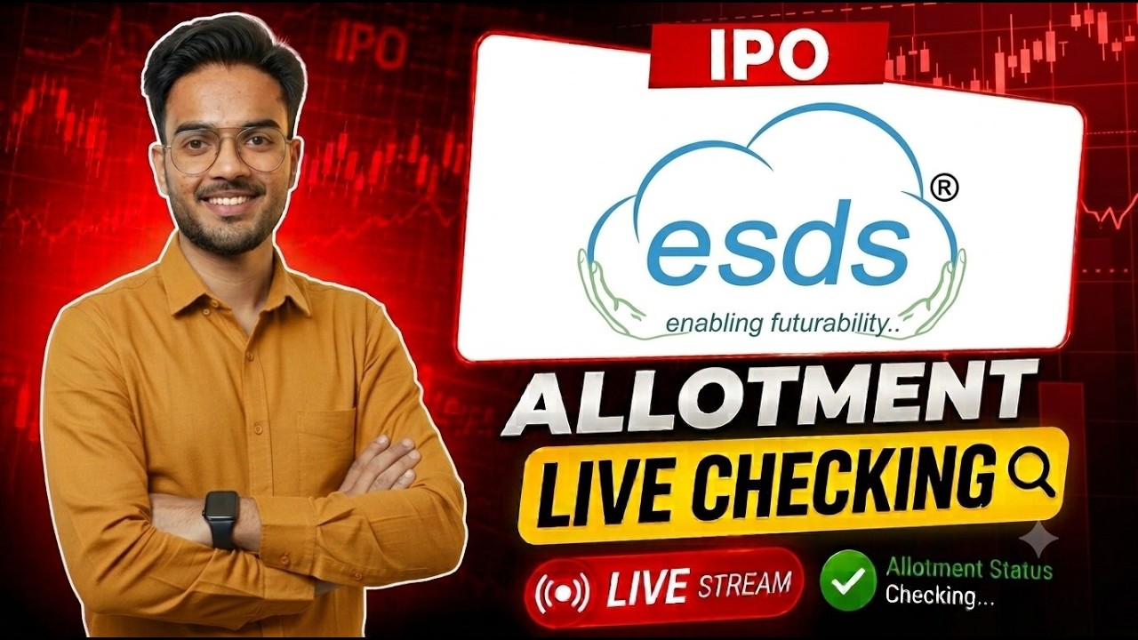 ESDS Software Solution IPO Allotment Live | Priority Jewels IPO Allotment Status Live Checking