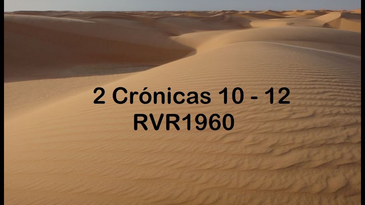 La Biblia en un año/2 Crónicas 10 - 12 (Audio, Letra) Día 113