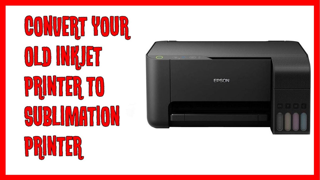 How to Convert Your Old Inkjet Printer to Sublimation Printer | DIY Easy