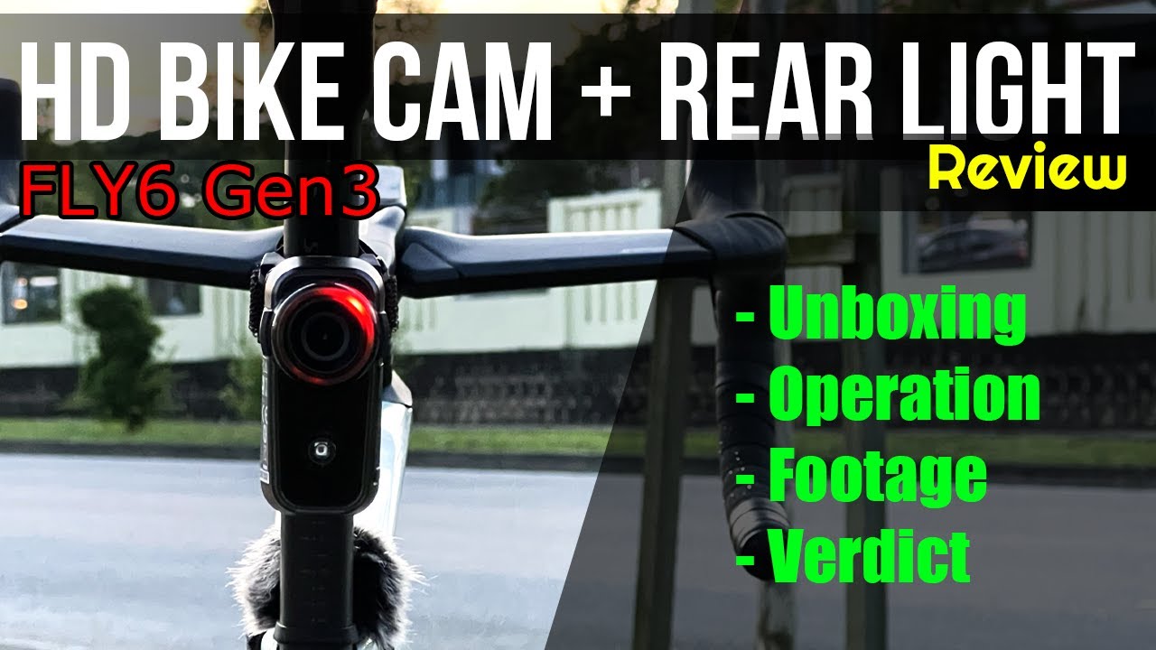 Review of Cycliq Fly6 Gen3 - HD Bike Cam + Rear Light