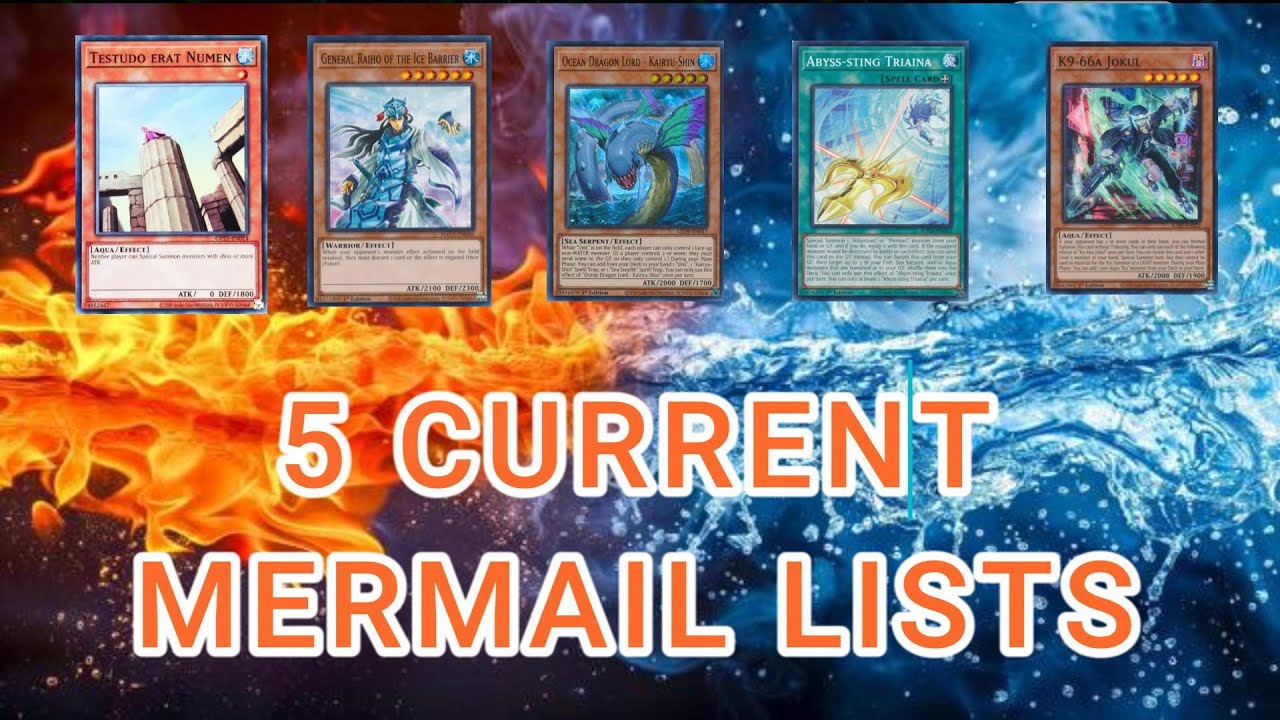 Yu-gi-oh Banlist For 2026 Is LIVE! 5 Current Mermail Variant Decklists Ranked!