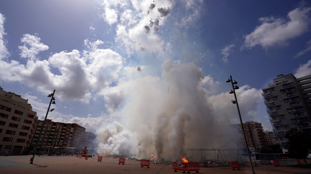 Daytime Masclet&agrave; in Mislata - August 29th 2022 - Ending with a big BOOM!
