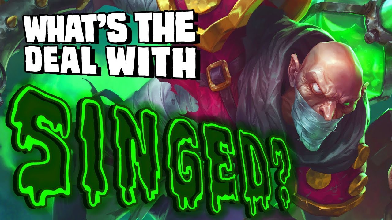 What's the deal with Singed? || character design & lore discussion