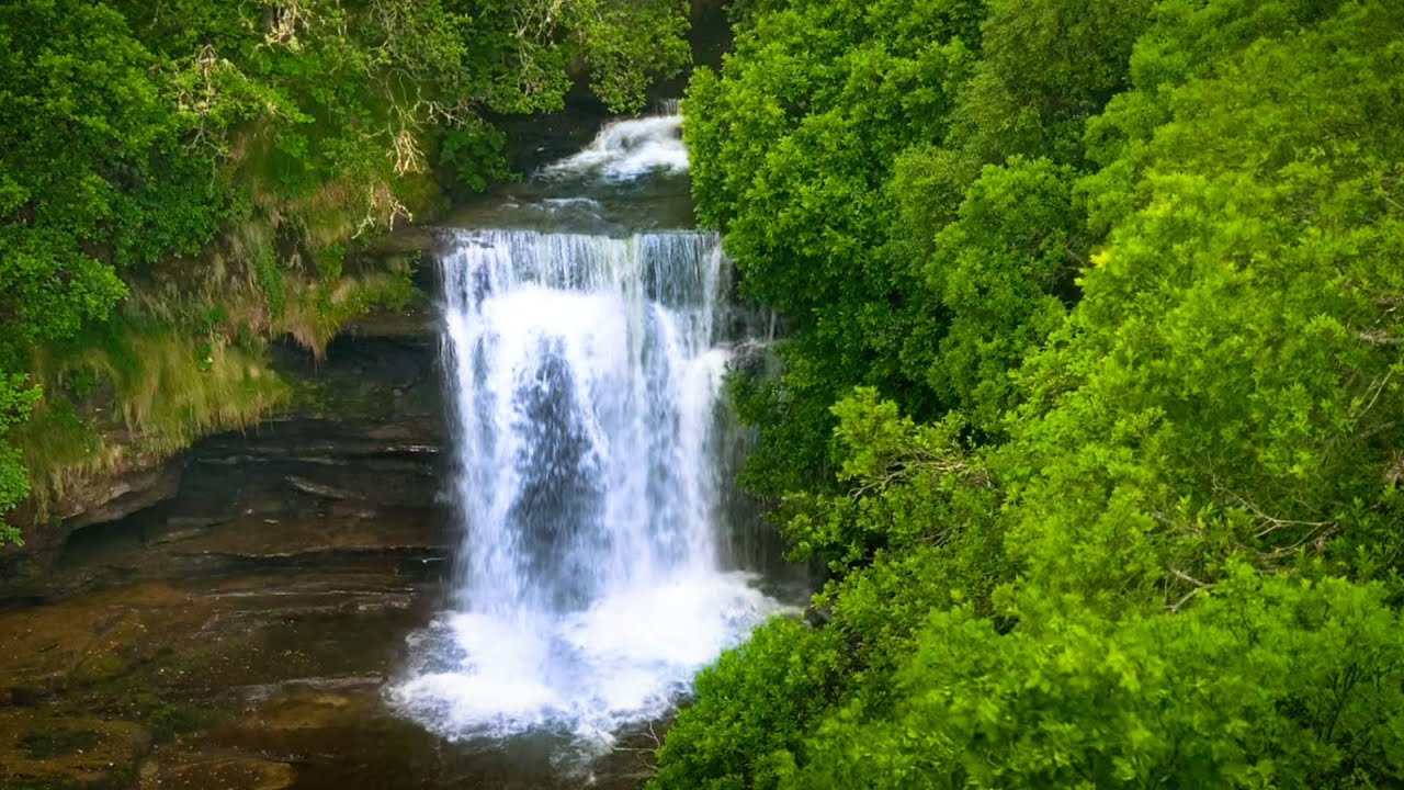 White Noise for Sleeping Waterfall Sounds 10 Hours