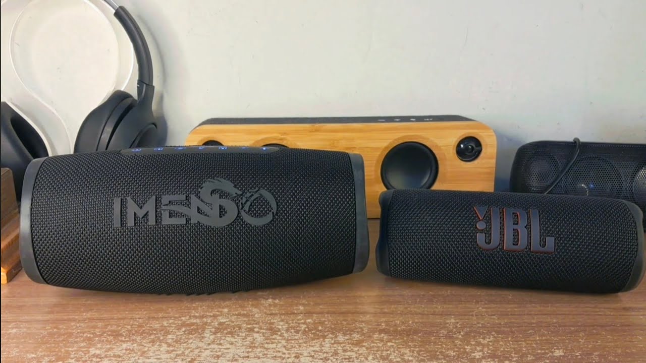 Imenso X23 Zealot S5 vs JBL Flip 6. Qual a melhor? Comparativo de Áudio.