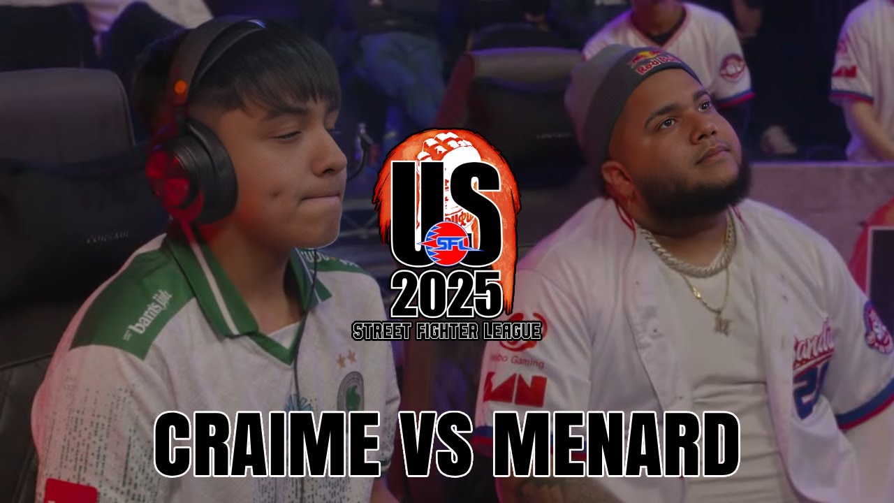 🔥 MENARD (Blanka) vs CRAIME (Ryu) — Street Fighter League US 2025!