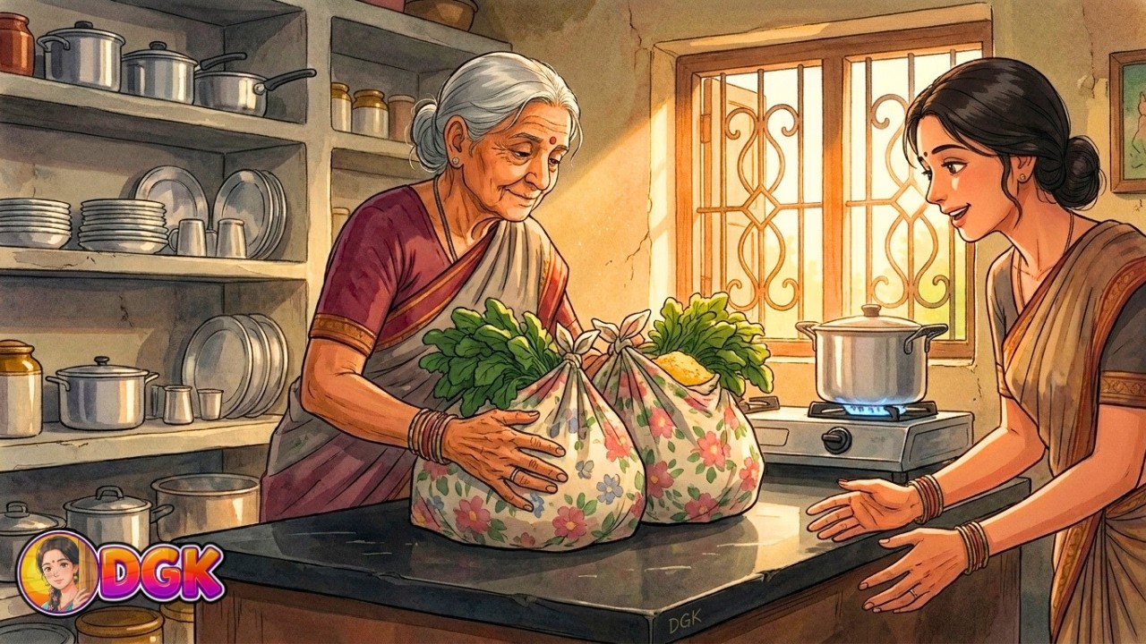 Village Life Through Time | Grandma's Traditional Sarson Ka Saag Cooking ASMR Desi Ghibli Kitchen