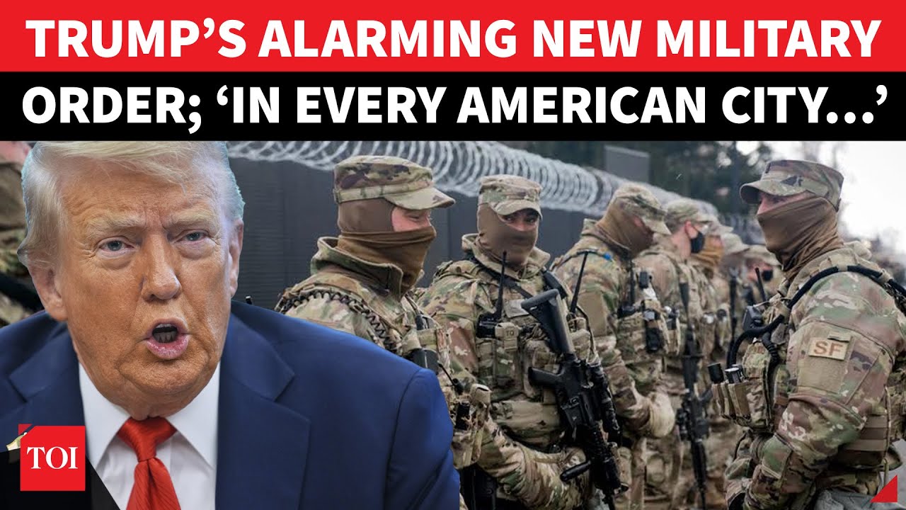 ‘BREAK INTO EVERY…’: Trump’s New Military Order Sparks Panic In American Cities | Watch