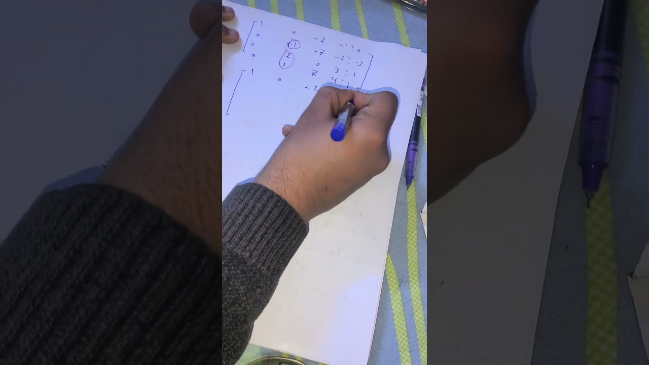 شرح موضوع حذف گاوس#2