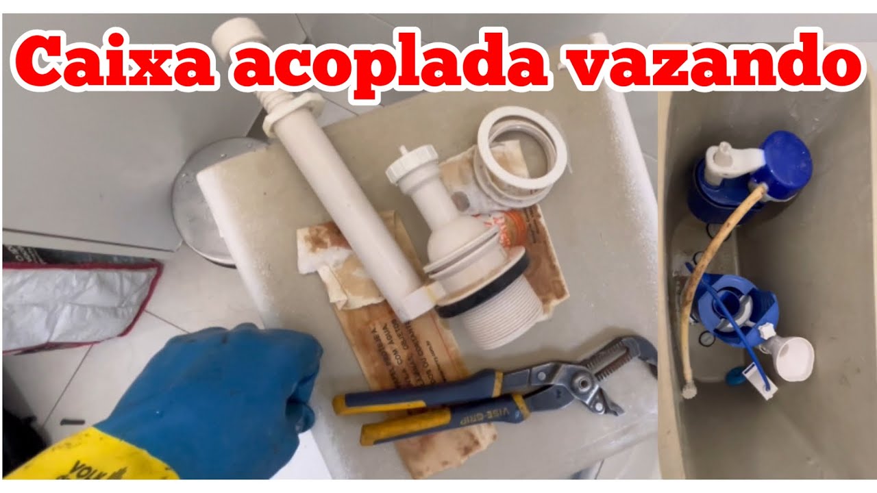 Privada com Caixa Acoplada vazando | FAÇA VOCÊ MESMO