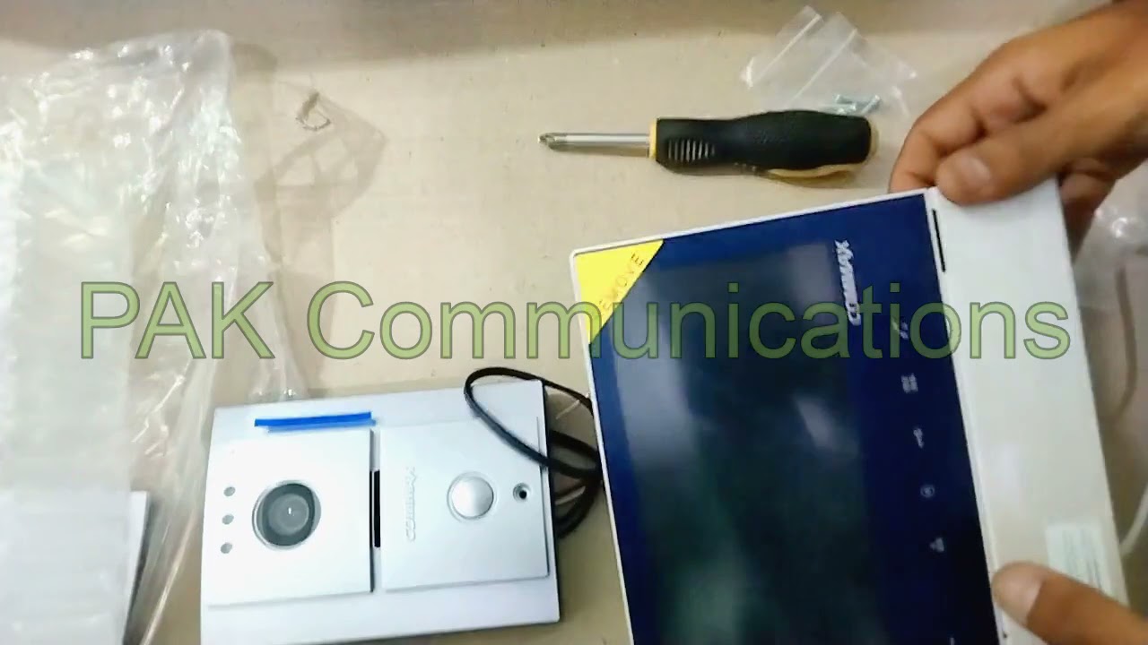 Unboxing COMMAX CDV-70H Video Door Phone - PAK Communications