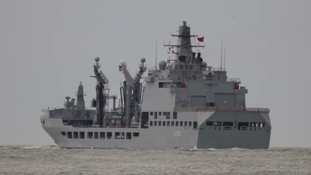 March 1, 2026: Turkish Navy ships leave Port of  Rotterdam