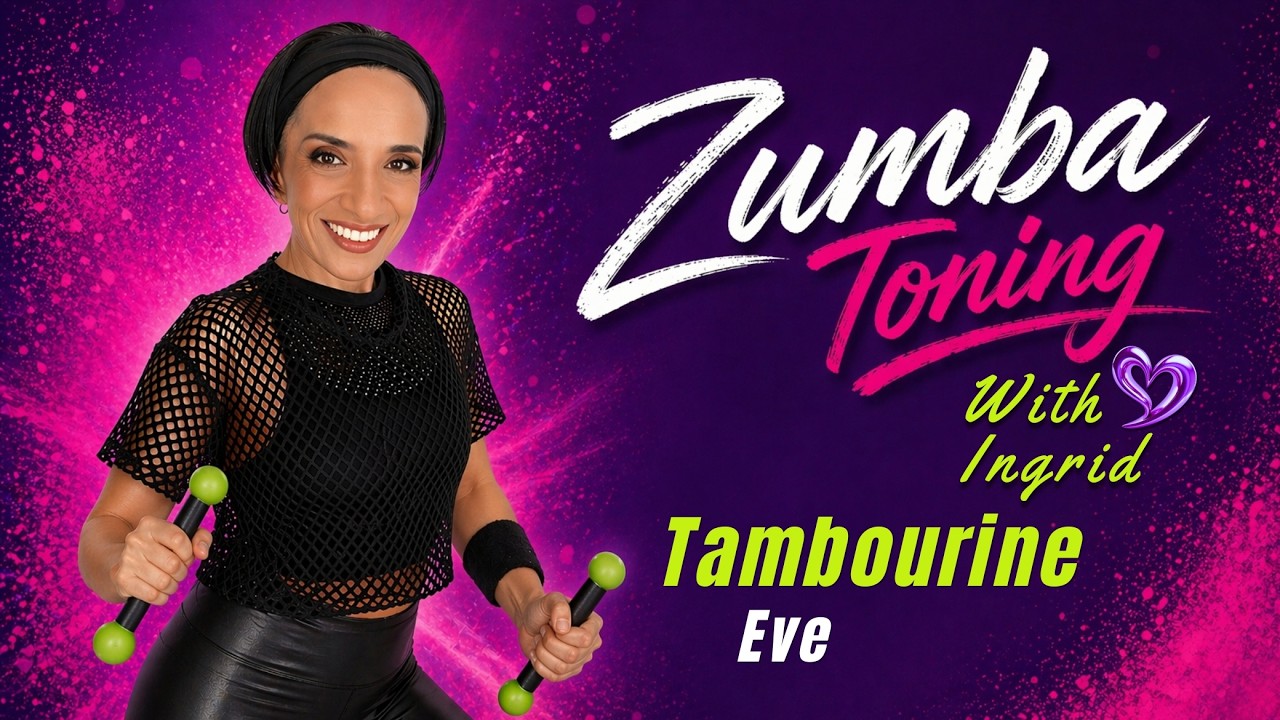 Zumba Toning | Tambourine | Eve | Zumba Fitness with Ingrid 💜 
