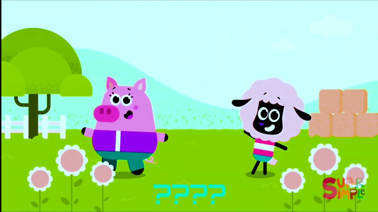 🐑🐷🦆💃 Dancing Sheep, Pig & Duck on the Farm | Super Simple Songs 🎵 | Sponsored by Preview 2 Effects ✨