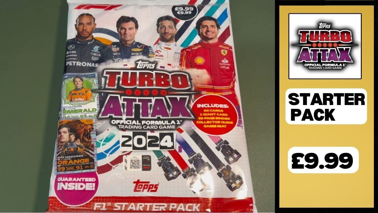 Starter Pack Opening - Turbo Attax 2024 - Auto Pulled!