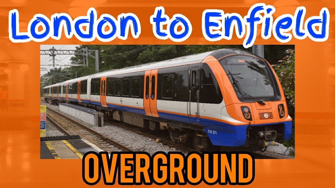London Liverpool Street to Enfield Town | FULL JOURNEY | London Overground 710 Aventra (Lea Valley)