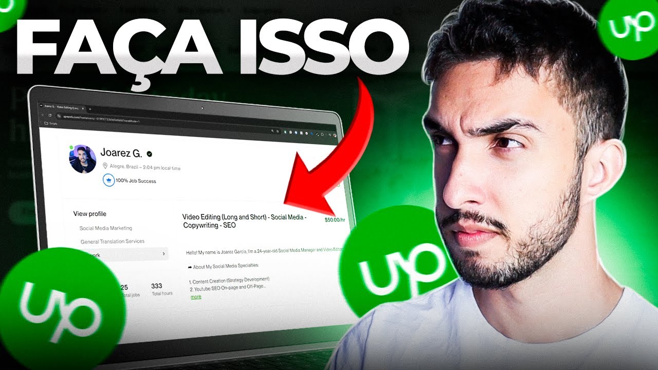 Se eu começasse HOJE na Upwork, era ISSO que eu faria...