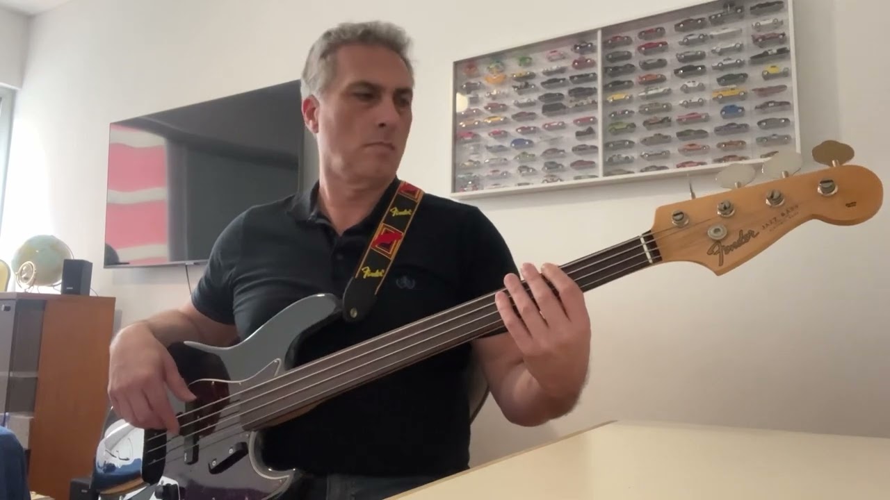 Rocket Man - Kate Bush bass cover