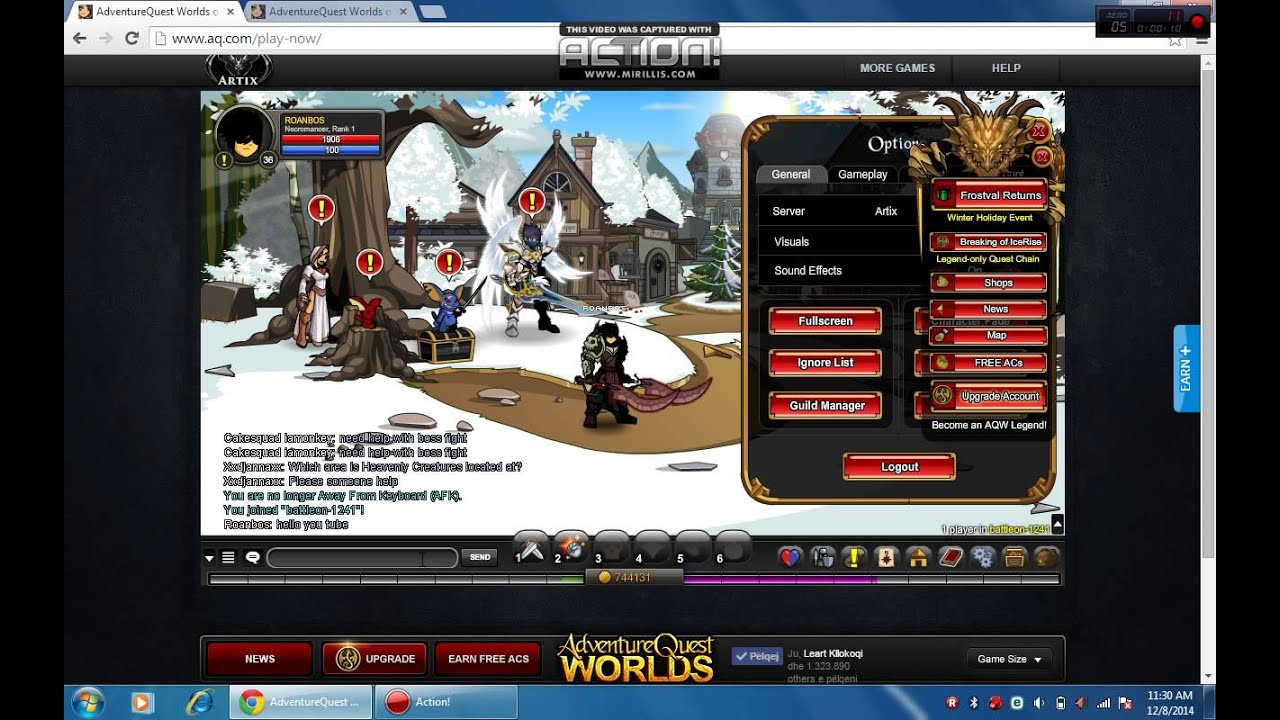 AQW free account