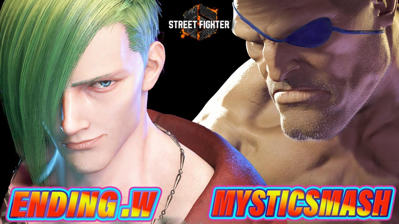 SF6 🔥 Ending Walker Best ED  Vs  MysticSmash (SAGAT)🔥 SF6 DLC High Level Replays