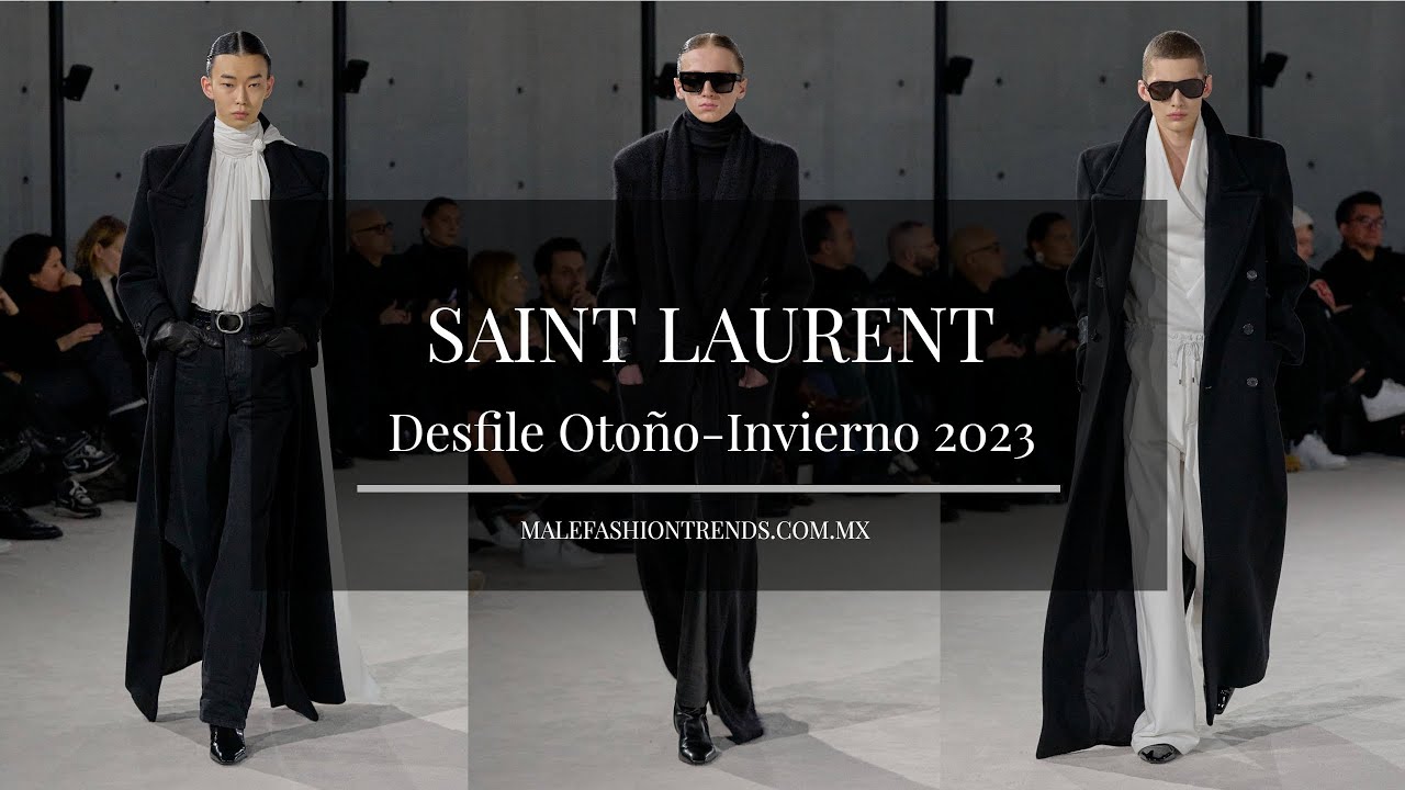 Saint Laurent Fall-Winter 2023 Runway Show at Paris Fashion Week