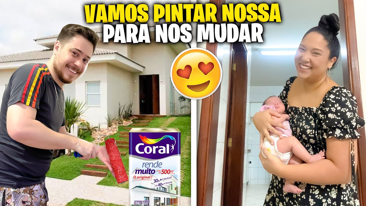 VAMOS PINTAR NOSSA CASA PARA NOS MUDAR! Jeru e Cheru