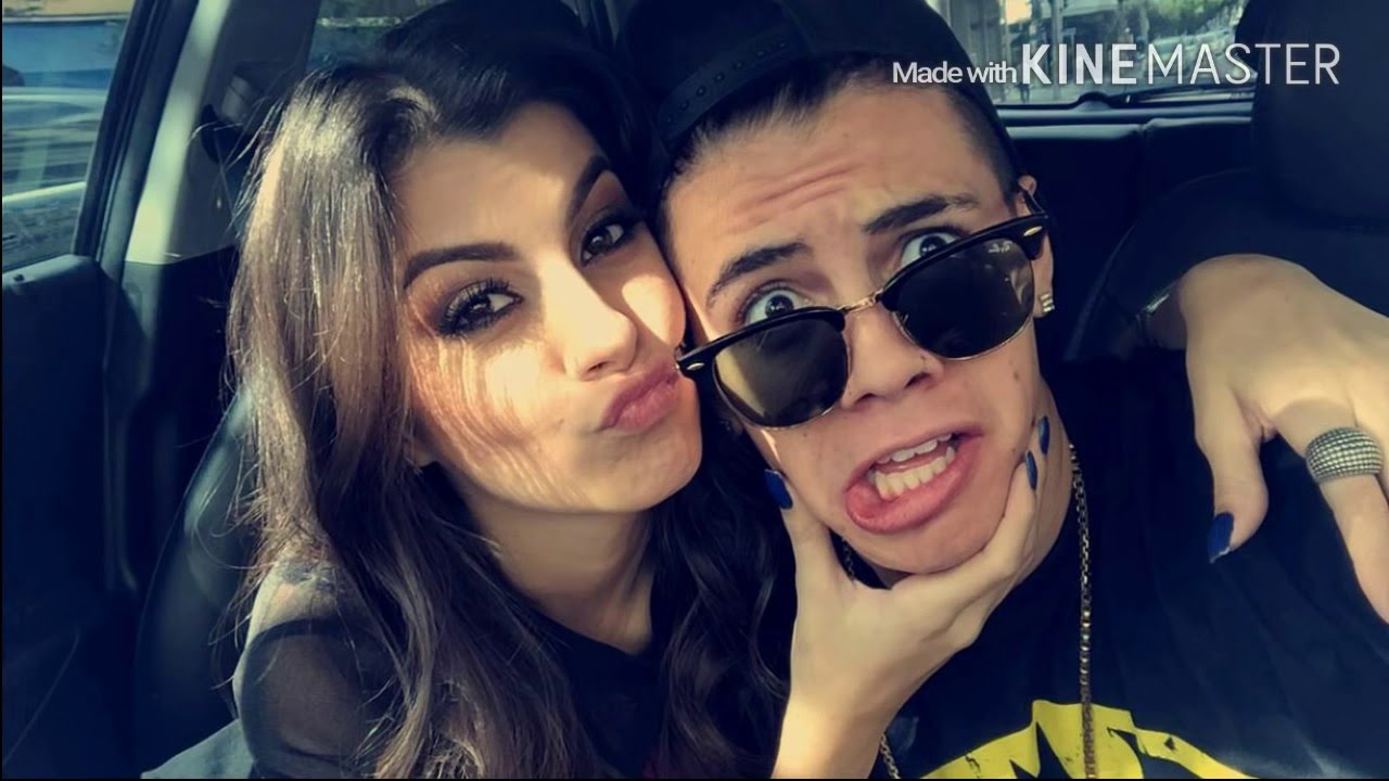 Mc Biel beija Nah Cardoso no Snap