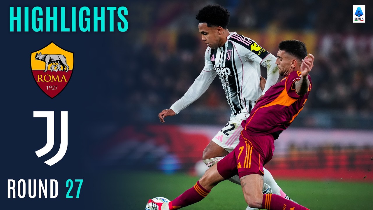 ROMA-JUVENTUS | HIGHLIGHTS | Six-Goal Thriller at the Olimpico! | SERIE A 2025/26