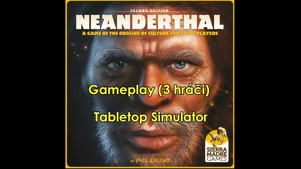 Neanderthal (2. edice) pravidla a gameplay (2 hráči), TTS