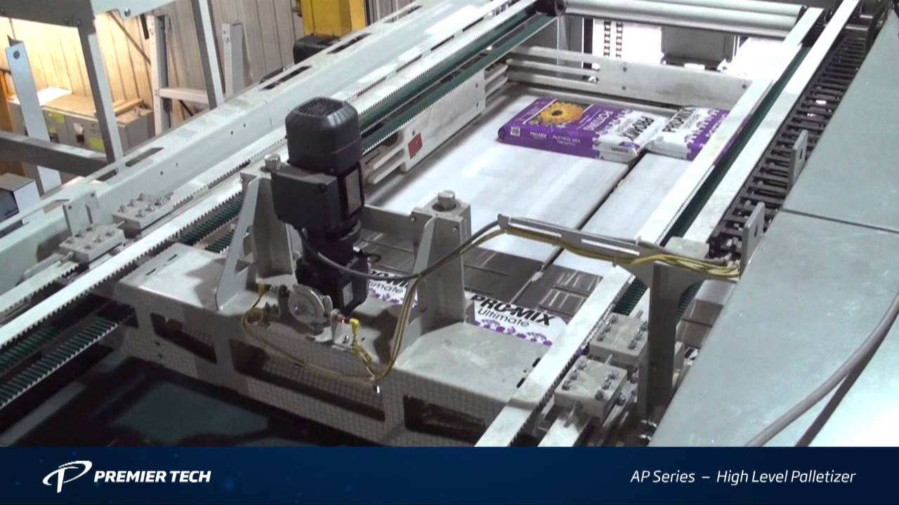 Automatic Bag Palletizer | High Level Palletizing System (APH-1240, Formerly AP-440 Series)