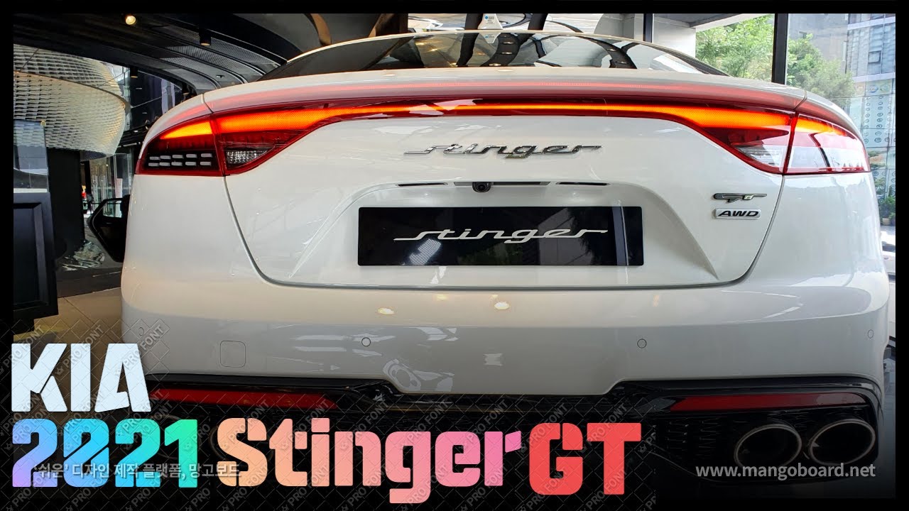 2021 KIA Stinger GT FACELIFT Interior&Exterior walkaround(stinger Meister)