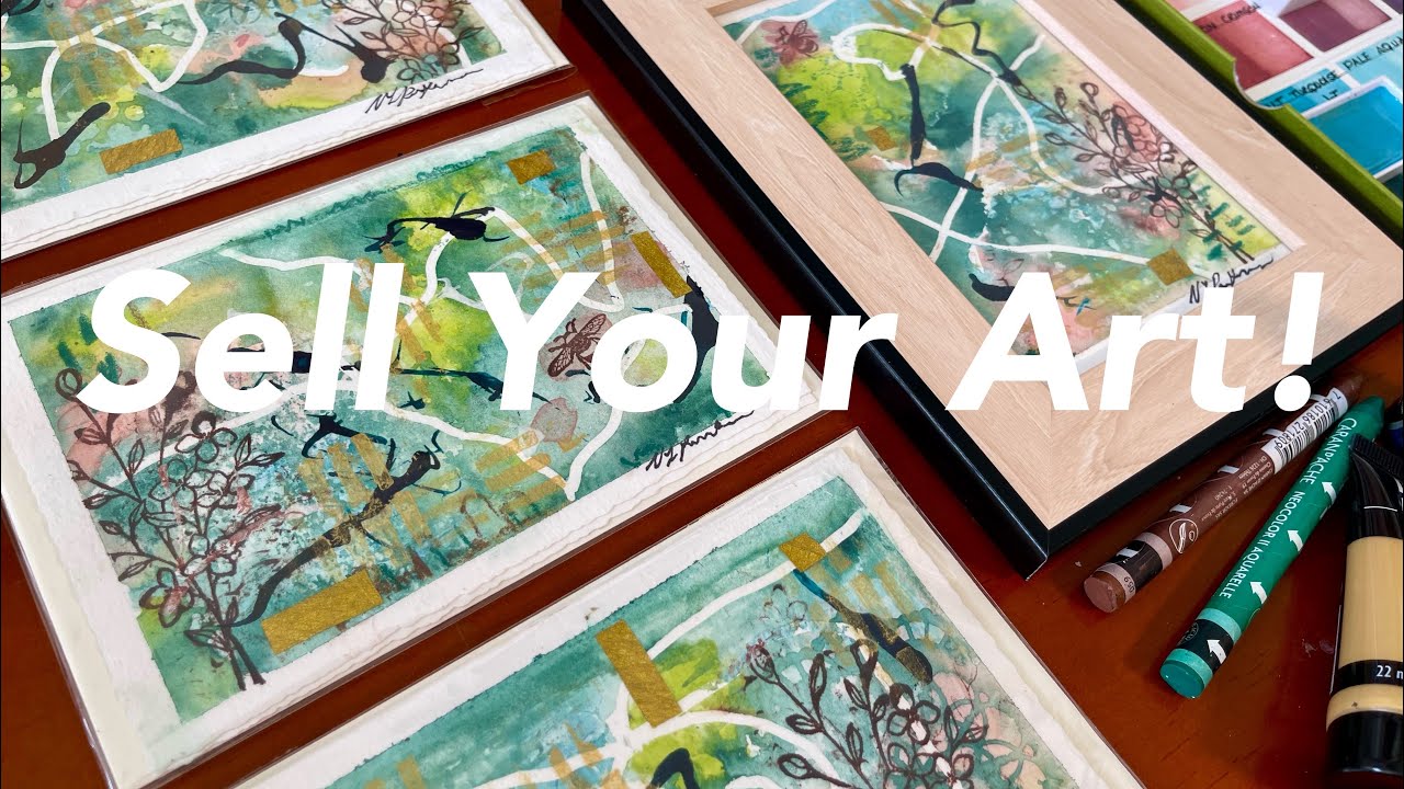 Unlocking Layers of Creativity: Creating and Selling Abstract Art with Masking Techniques! 🎨💡💰