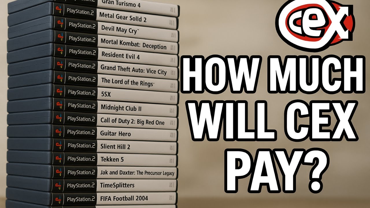 How Much Will CEX Give Me For My PS2 Collection?