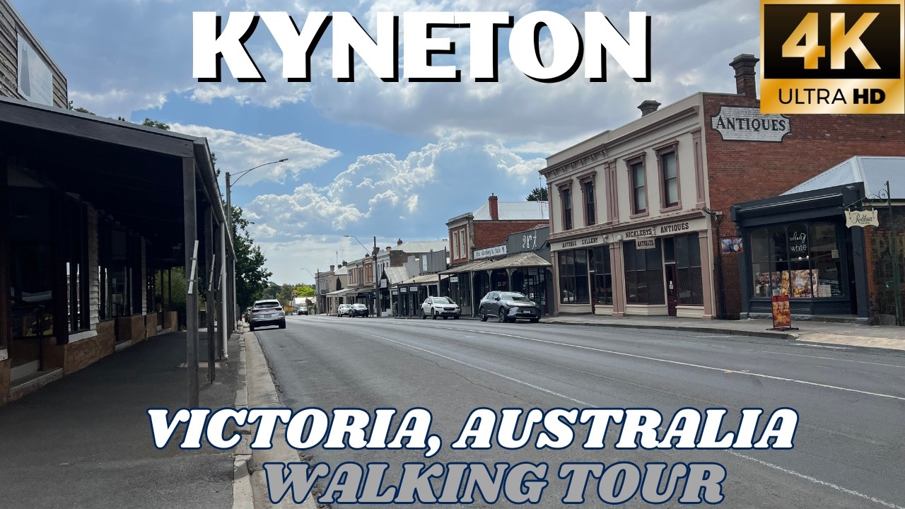 Kyneton, Victoria Walking Tour 🇦🇺 | 4K 60FPS