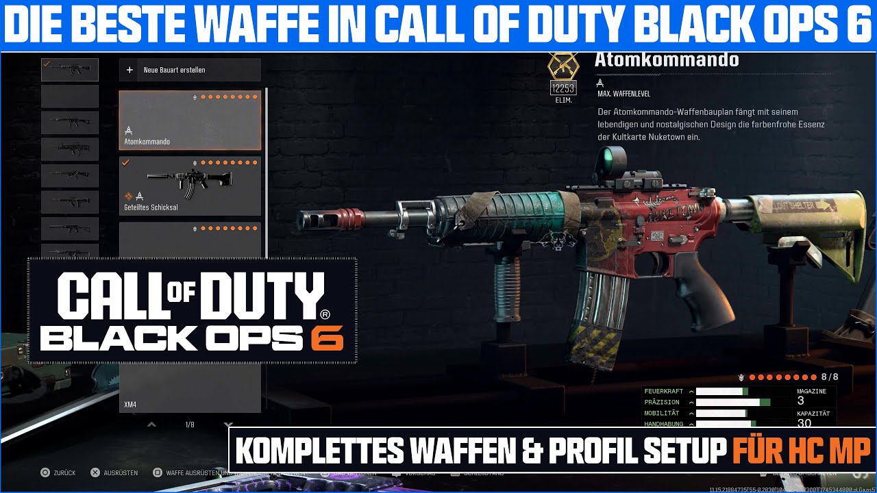 Call of Duty: Black Ops 6: Die Beste Waffe im Hardcore Multiplayer | COD BO6 Waffen Setup mit Profil
