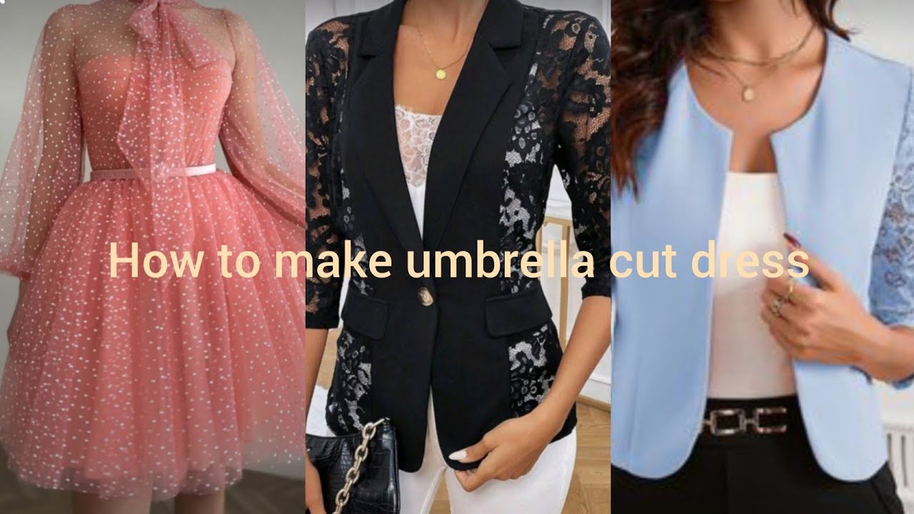Very easy umbrella cut designer dress👗#dress  #fashion #umbrellacut 🥰