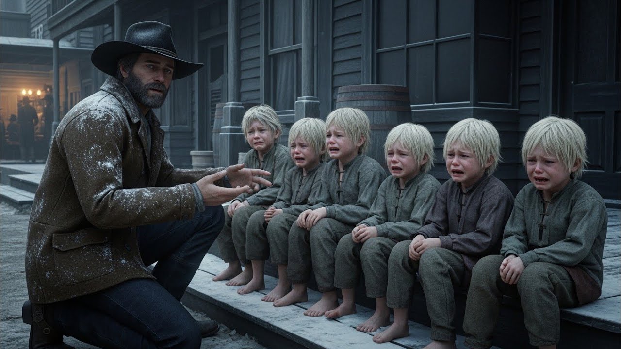 A Cowboy Stopped for Seven Crying Children in the Snow — What Happened Next Changed Everything