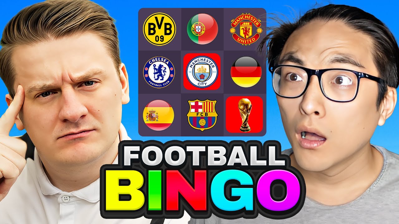 FOOTBALL BINGO Vs @Itsitsjames